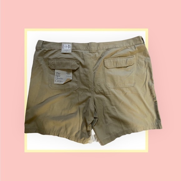 Croft & Barrow Mens Big & Tall Cargo Shorts size 50, Beige NWT‎ - Picture 2 of 5